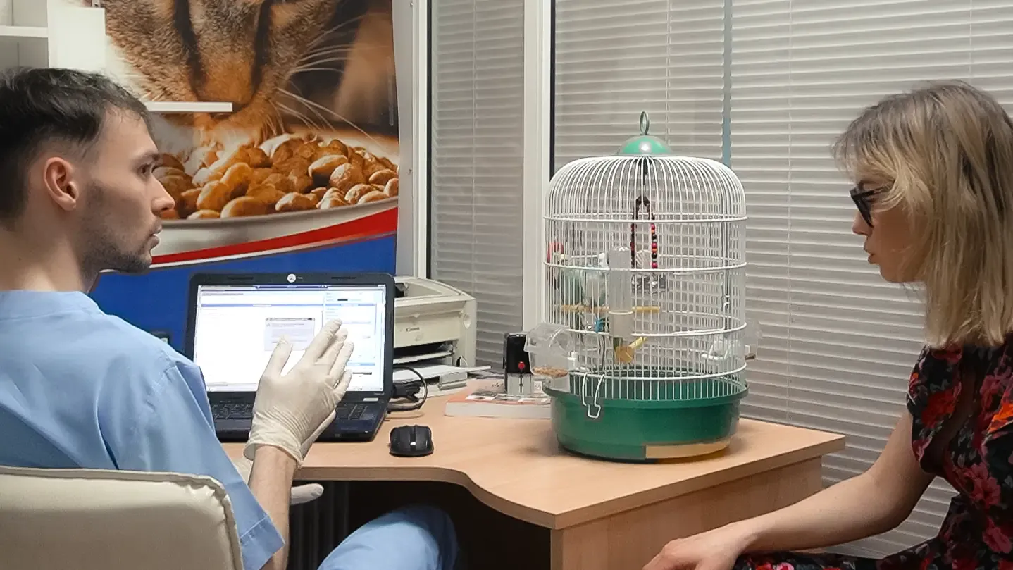 Dr. Strelkov — avian and exotic vet specialist