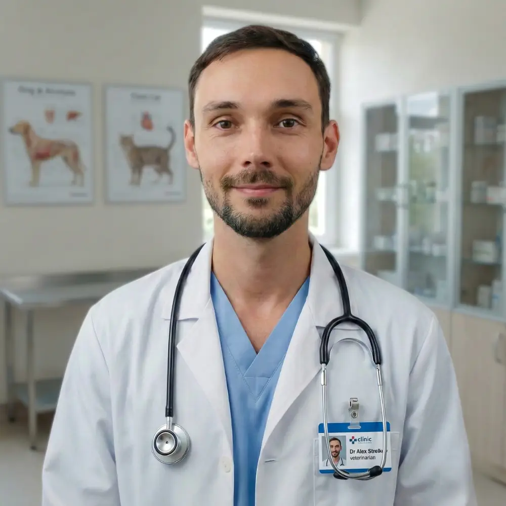 Dr. Alex Strelkov, veterinary doctor and founder of VetGO